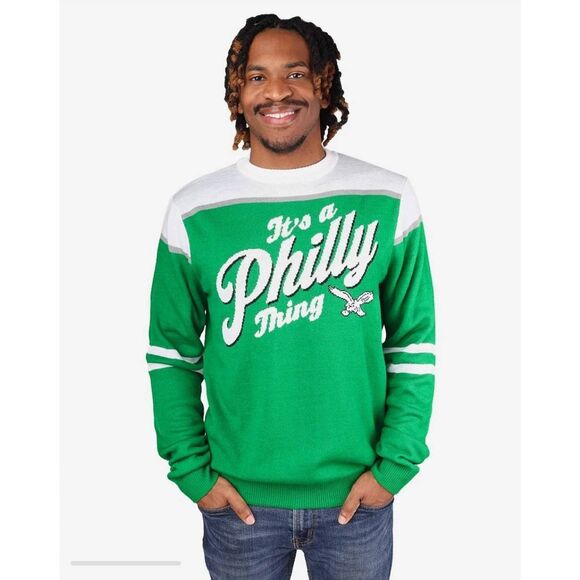 NFL Philadelphia Eagles Sweater Mens XL Football Its a Philly Thing Graphic - Picture 1 of 8